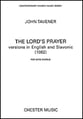 Lords Prayer-1982 SATB choral sheet music cover
